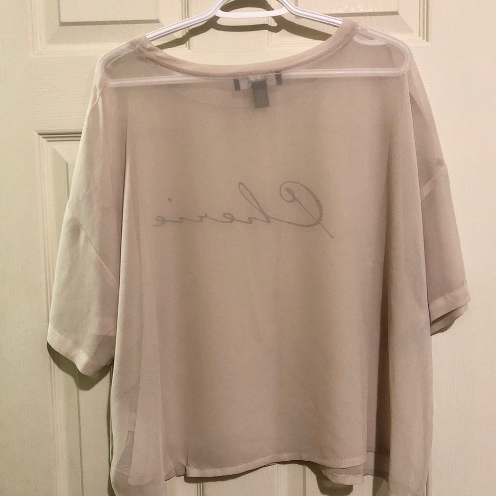 Sheer Forever 21 Top - Picture 4 of 5
